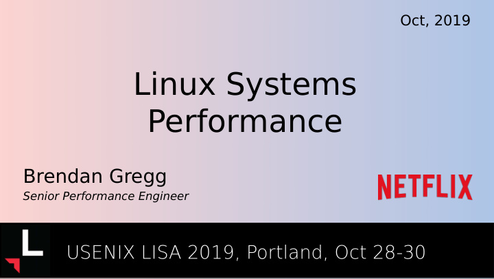 linux systems performance