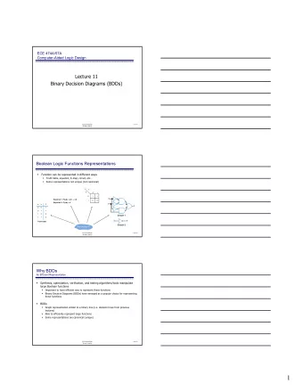 1  Mux Representation of Boolean Functions  MUX circuit to implement logic    1  0  x1  x2  x3