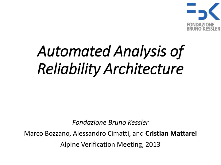 automated analysis of
