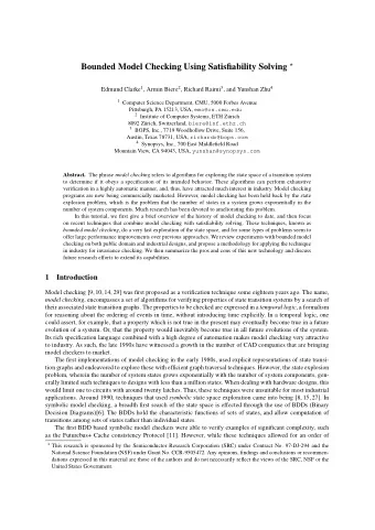 2  Temporal Logic Model Checking  Many designs, especially digital hardware designs, can profitably