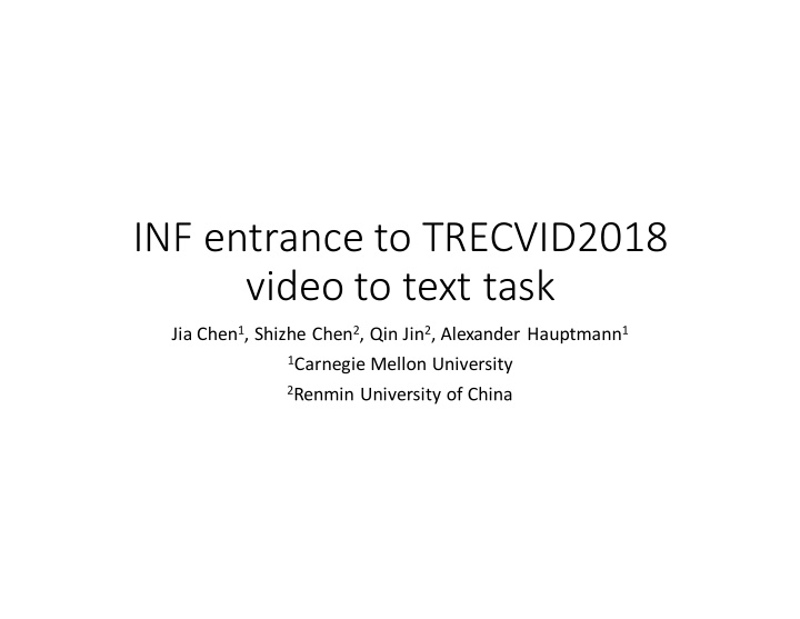 video to text task