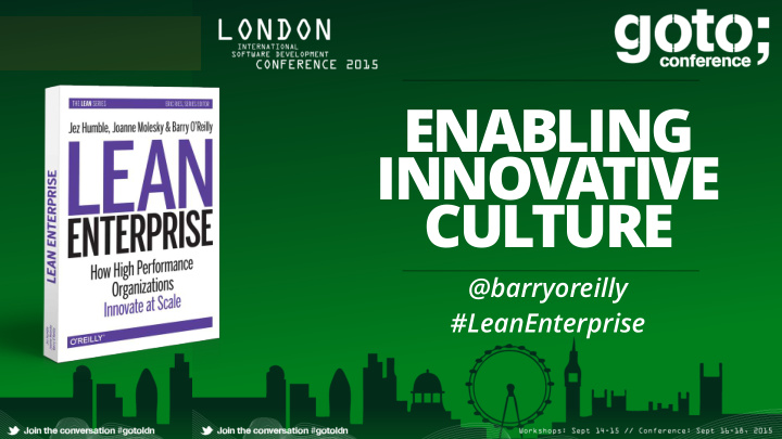 enabling innovative culture