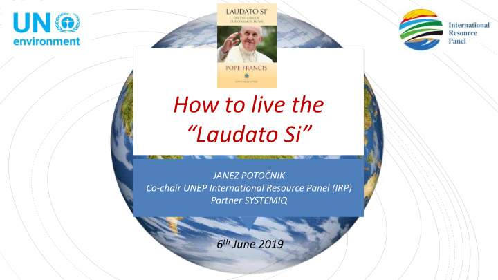 laudato si