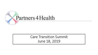 Ca  Care Transition Summit  Ju  June 18, 2019  An award winning 403(b) non profit complex case