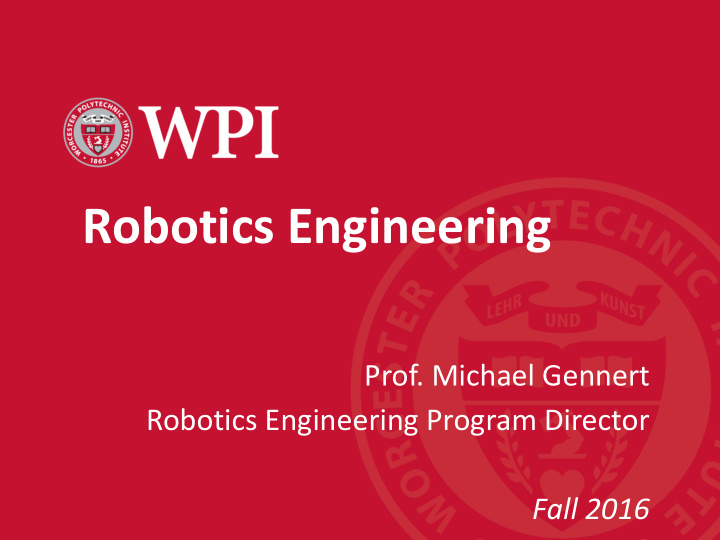 robotics engineering