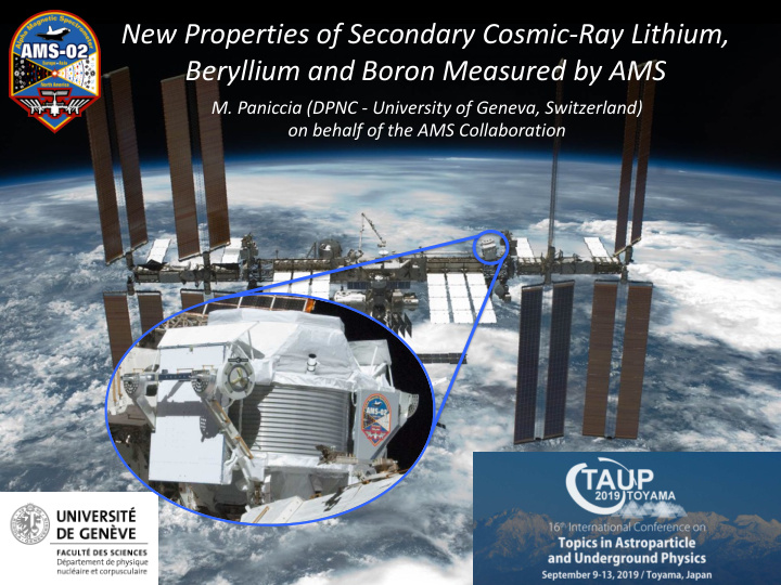 new properties of secondary cosmic ray lithium beryllium