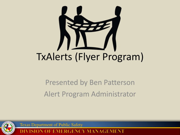 txalerts flyer program