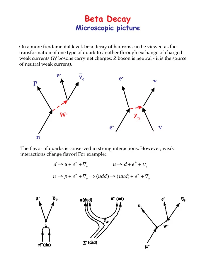 beta decay beta decay