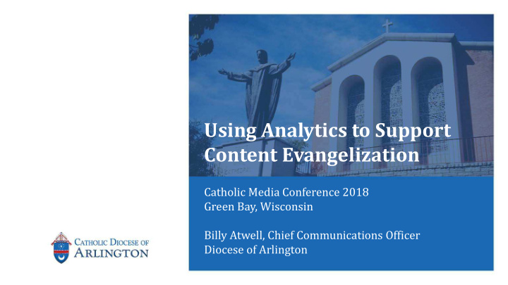 using analytics to support content evangelization