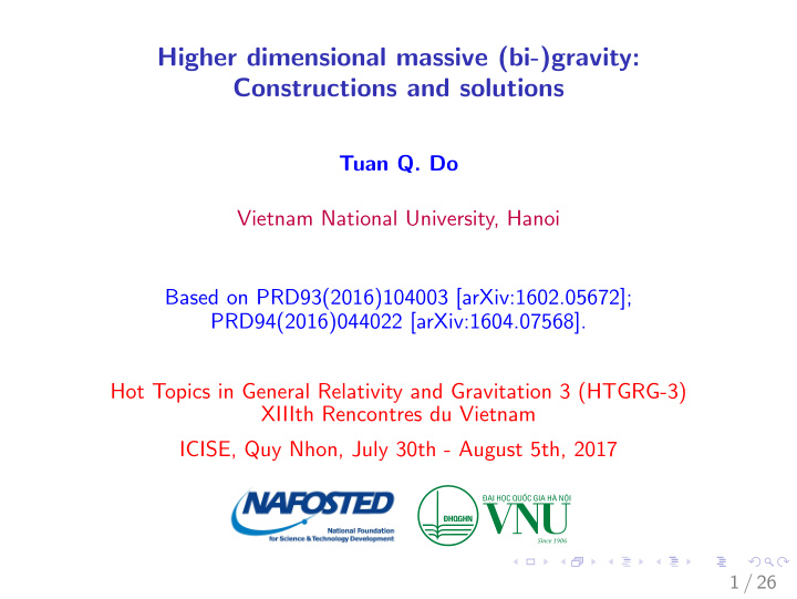 higher dimensional massive bi gravity constructions and