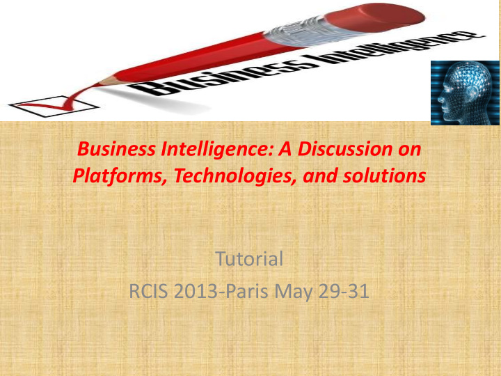 tutorial rcis 2013 paris may 29 31 introduction