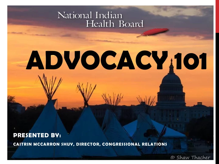 advocacy 101
