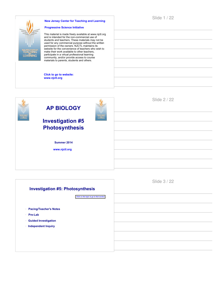 ap biology investigation 5 photosynthesis