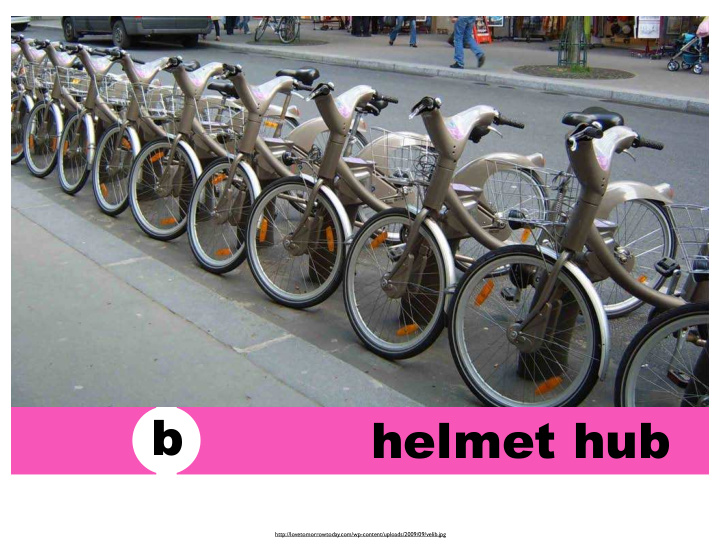 b helmet hub