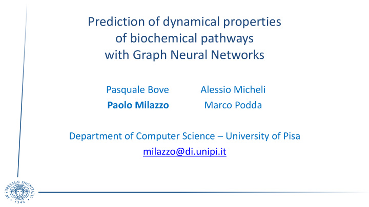 of biochemical pathways