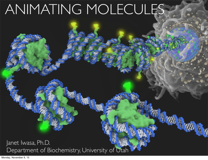 animating molecules