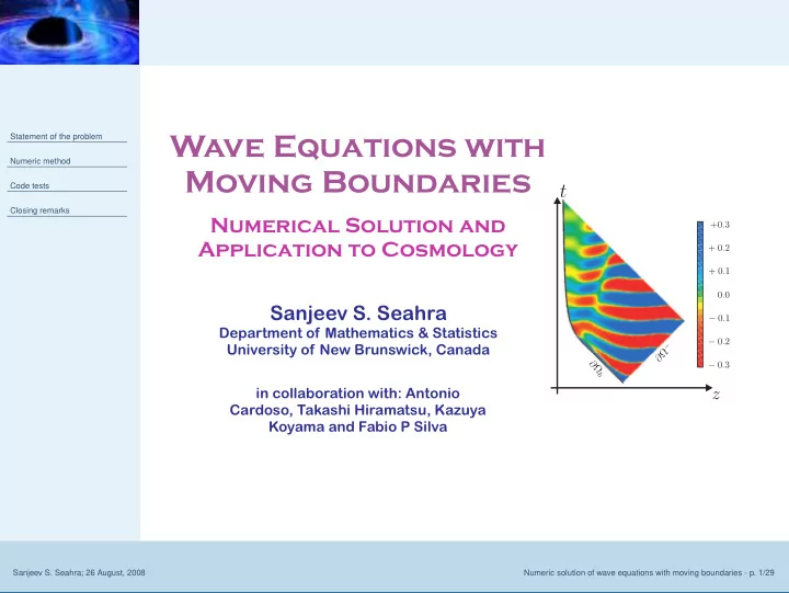 wave equations with