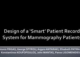 AntonisFRIGAS,GeorgeSPYROU,ArgyroANTARAKI,ElisabethPATIRAKI