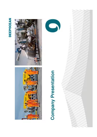 Company Presentation  Company Presentation  Follow DeepOcean Group on Twitter  @deepoceangroup