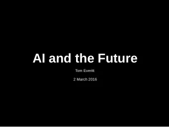 AI and the Future  Tom Everitt  2 March 2016  1997  1997