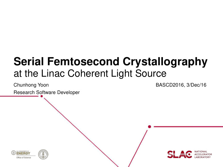 serial femtosecond crystallography
