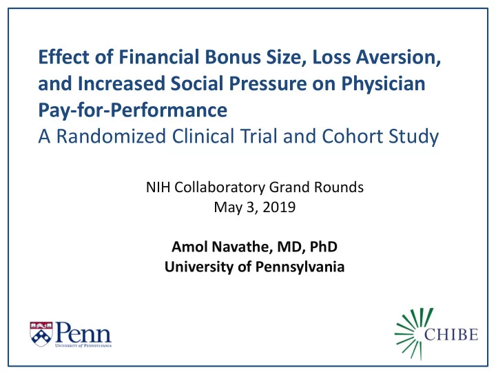 effect of financial bonus size loss aversion