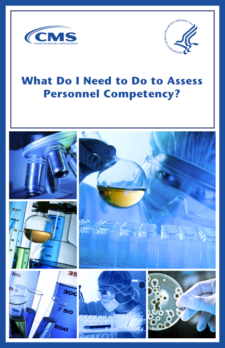 what do i need to do to assess personnel competency