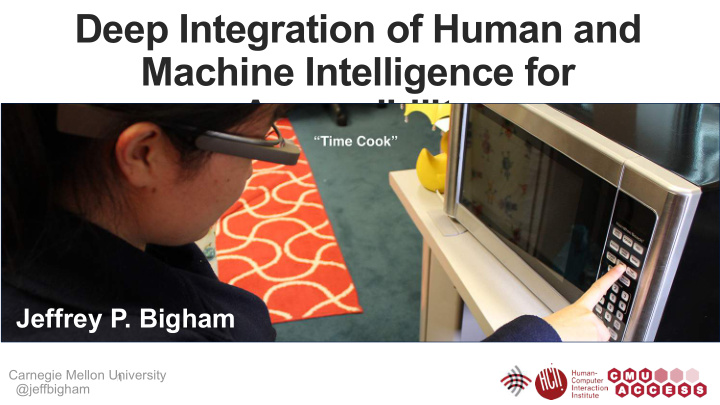 deep integration of human and machine intelligence for