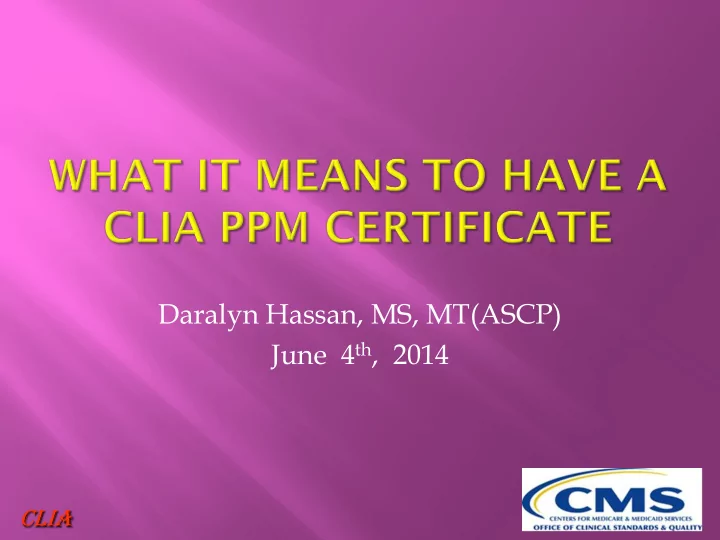 daralyn hassan ms mt ascp june 4 th 2014