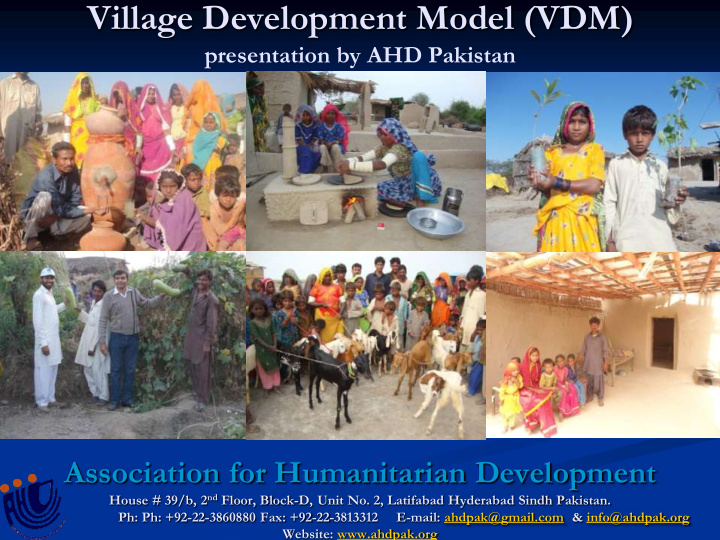 village development model vdm