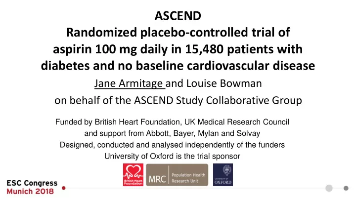 randomized placebo controlled trial of