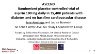 randomized placebo controlled trial of