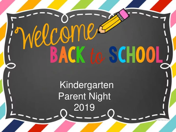 kindergarten