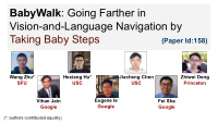babywalk going farther in vision and language navigation