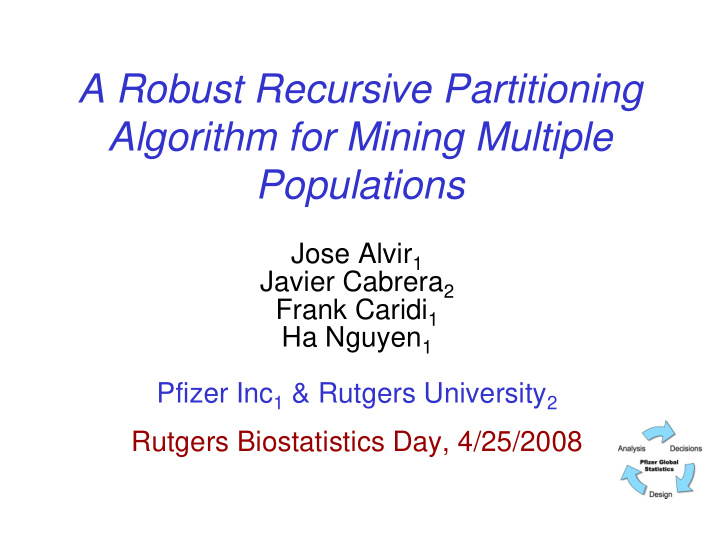a robust recursive partitioning