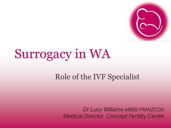 surrogacy in wa