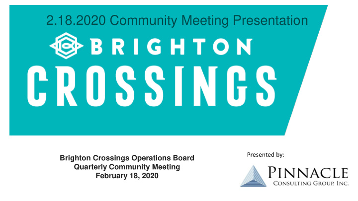 2 18 2020 community meeting presentation