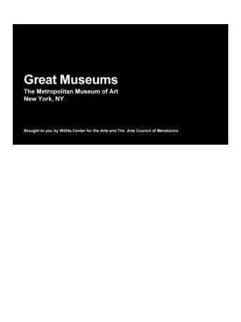 The facade of The Metropolitan Museum of Art  in New York, NY.  The museum sits in Central  Park