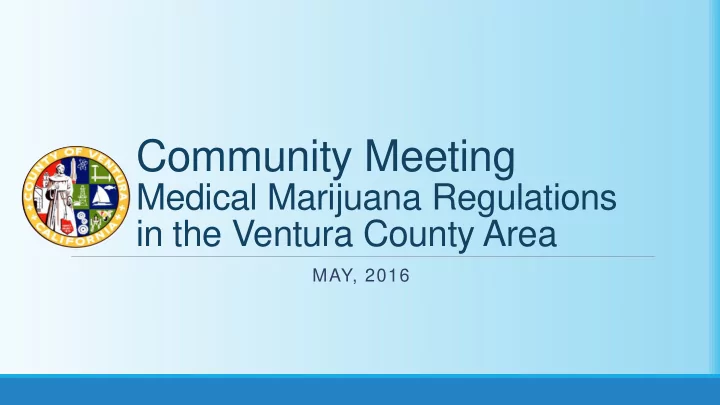 community meeting