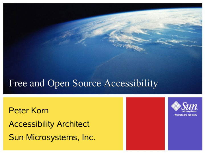 free and open source accessibility free and open source