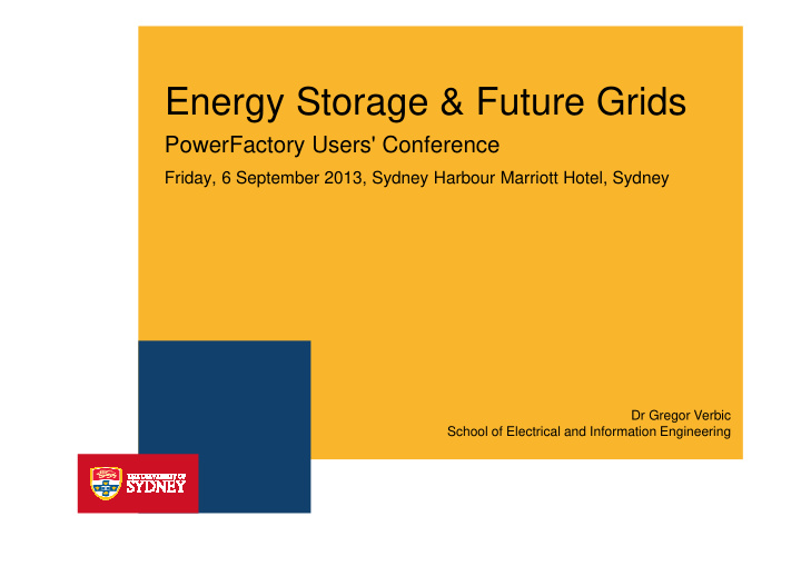 energy storage future grids