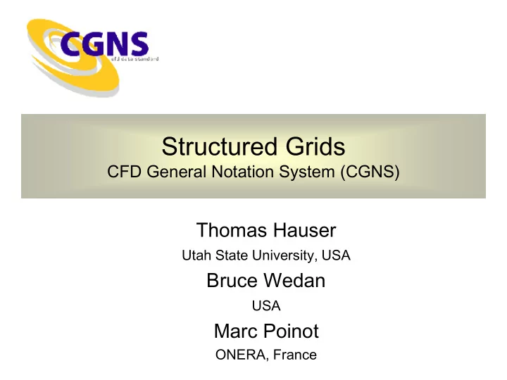 structured grids
