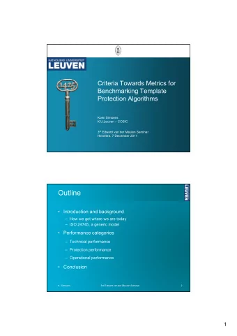 Outline   Introduction and background   How we got where we are today  How we got where we