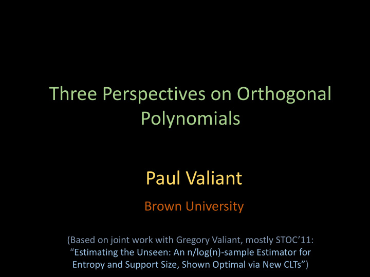 polynomials