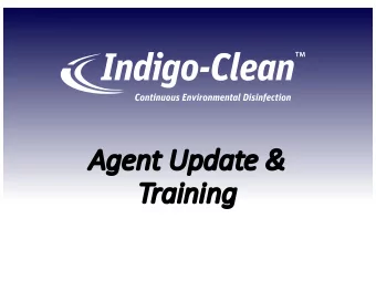 Age  Agent Updat  Update &amp;  Tr  Training  Agenda  OR Update  Commercial Activity