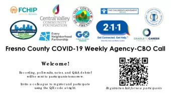 We lc ome !  Re c o rding , po ll re sults, no te s, a nd Q&amp;A de b rie f  will b e  se nt to