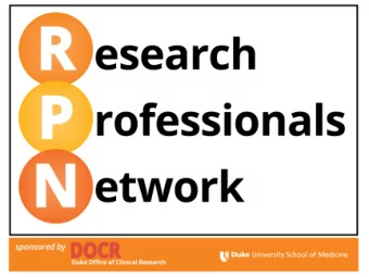 Research Professionals  Job Classifications  March 2015  Objectives for today  Review goals and