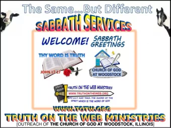 [OUTREACH OF THE CHURCH OF GOD AT WOODSTOCK, ILLINOIS ]  2  3  4  5  6  7  8  UM  NEVERMIND  9