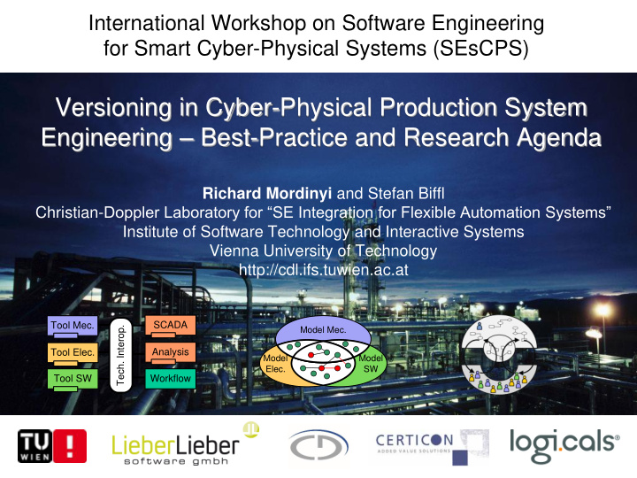 versioning in cyber physical production system