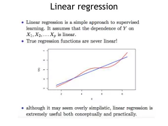 Linear regression  How to measure the accuracy of linear regression models  Linear Regression